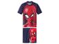 Kinder-Badeanzug-Set mit Kurzarmshirt und Shorts mit Superhelden-Print