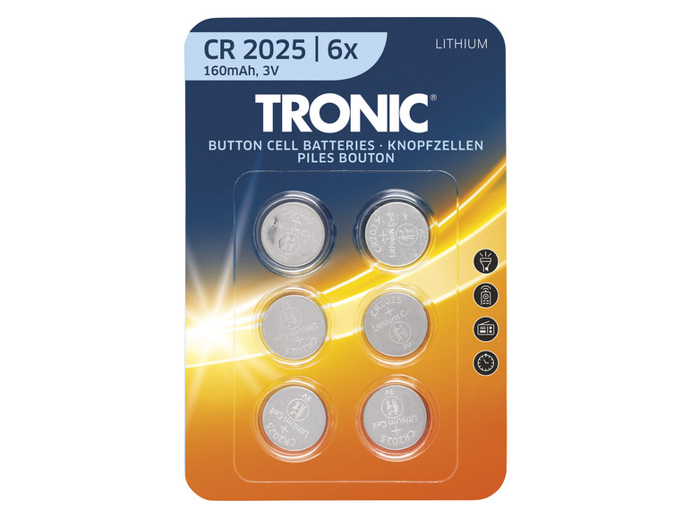 Gehe zu Vollbildansicht: TRONIC® Knopfzellen, 6 Stück - Bild 4