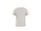 Damen-T-Shirt mit kurzen Ärmeln in Cremeweiß, Rückansicht
