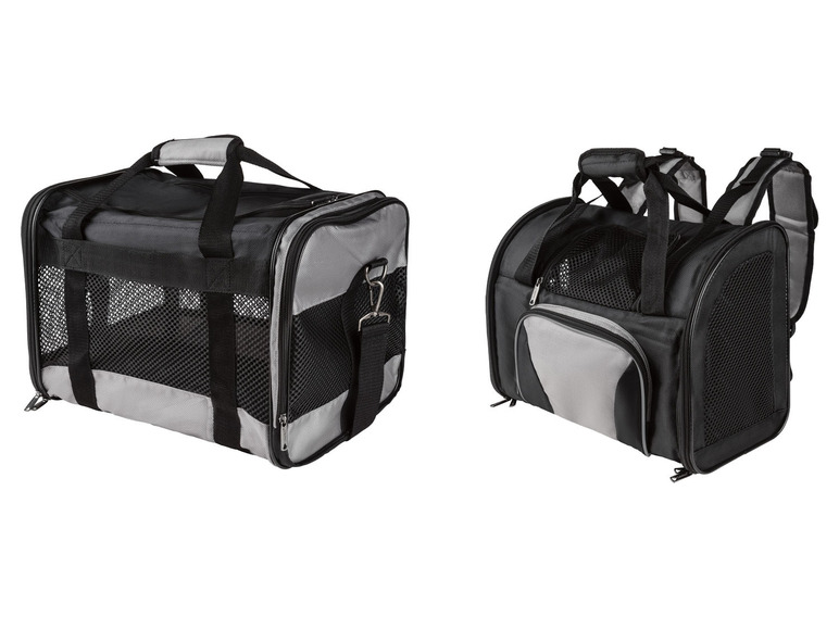 Gehe zu Vollbildansicht: zoofari® Haustier Transport-Tasche /-Rucksack, integrierte Kurzleine - Bild 1