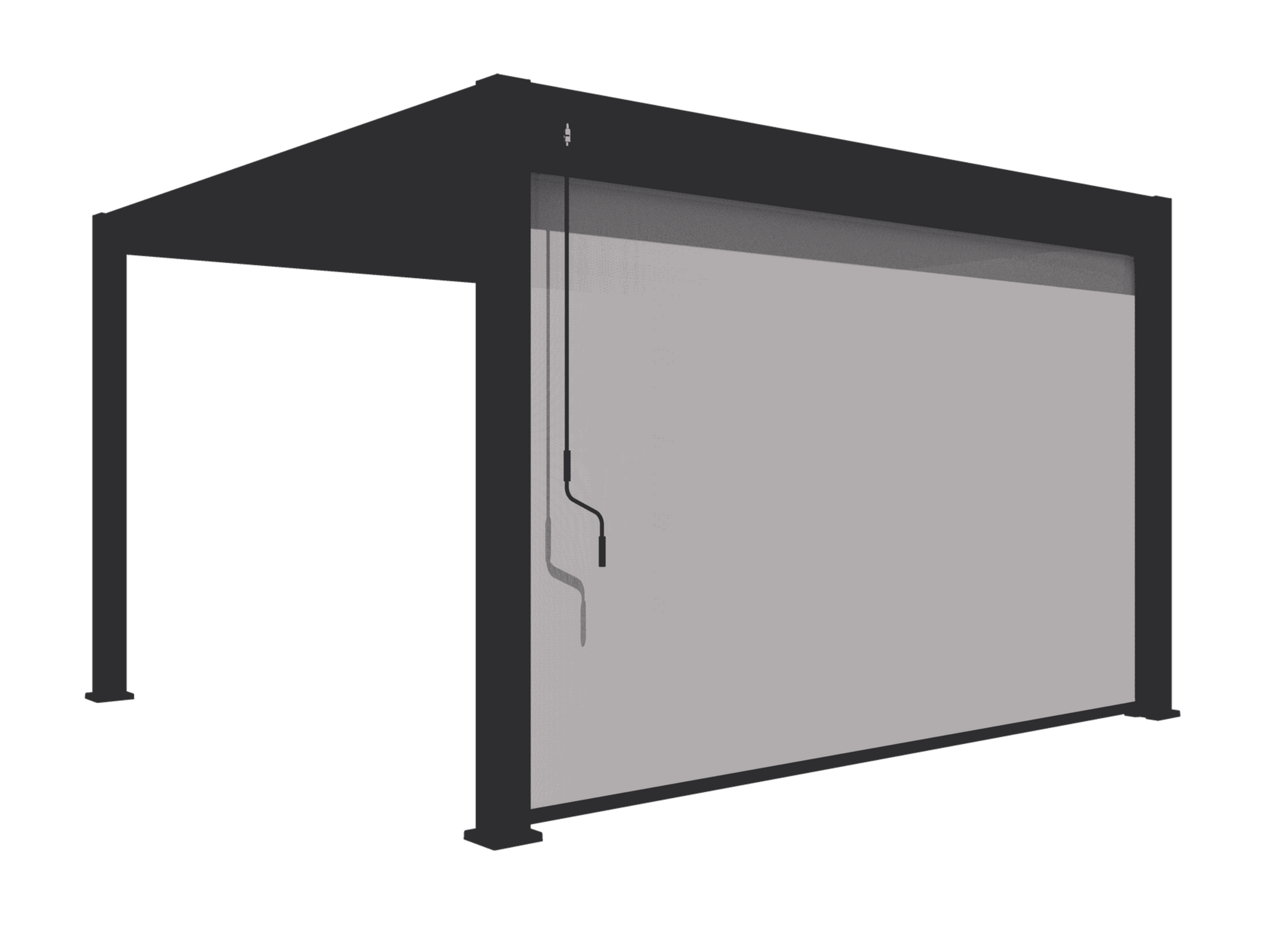 Pergoline Sonnenrollo Trumpf + Superior (Anthrazit, 4 m)““ | 04260664391432