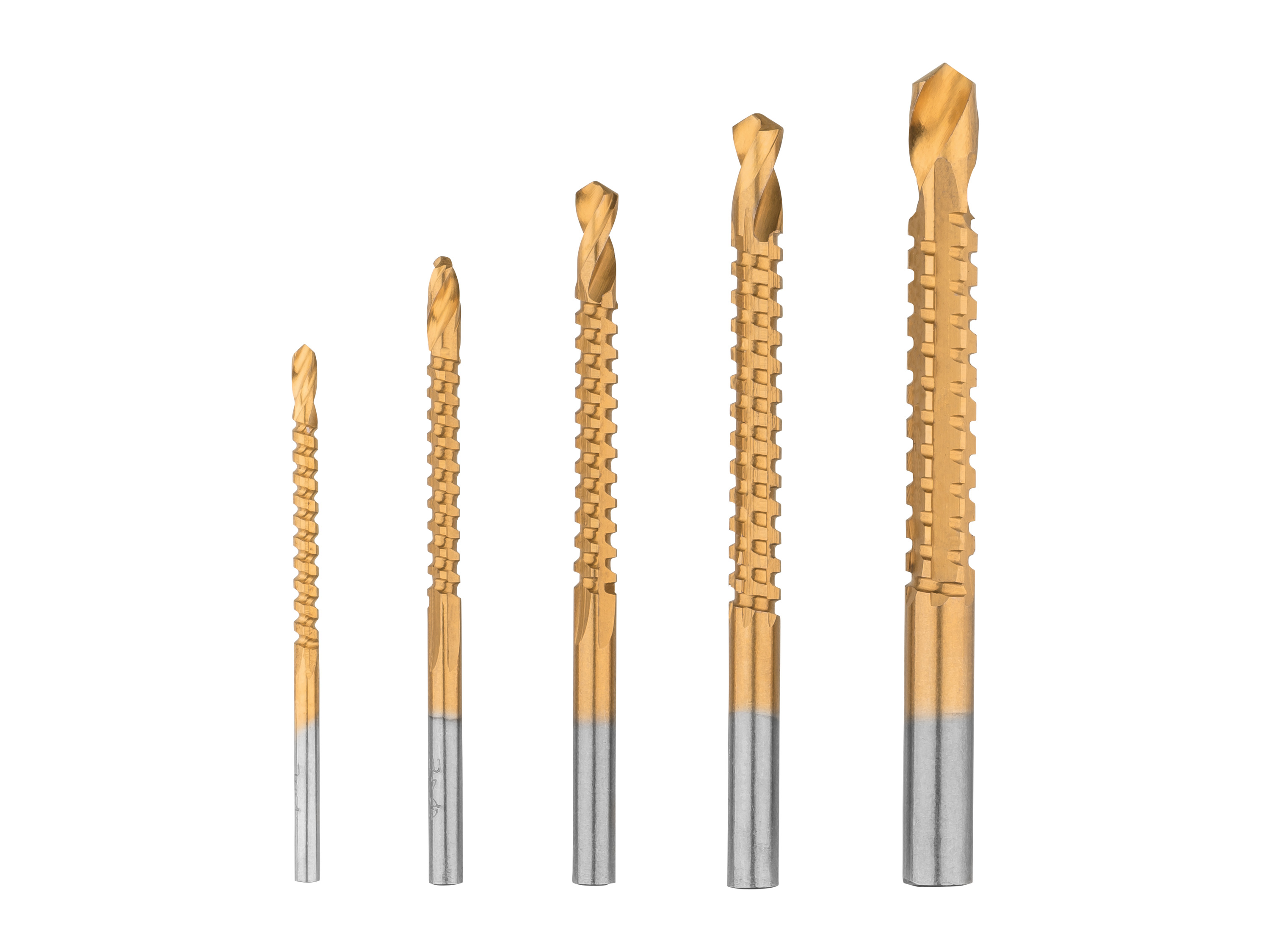 PARKSIDE® Spezialbohrerset PSB 6 A1 (5tlg. Fräsbohrer Set) | 04335814044077