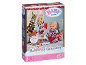 Adventskalender mit Spielzeugpuppe in einer Box mit Wichtel-Thema