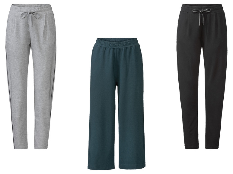 Gehe zu Vollbildansicht: QS by s.Oliver Damen Jogger / Culotte mit elastischem Bund - Bild 1