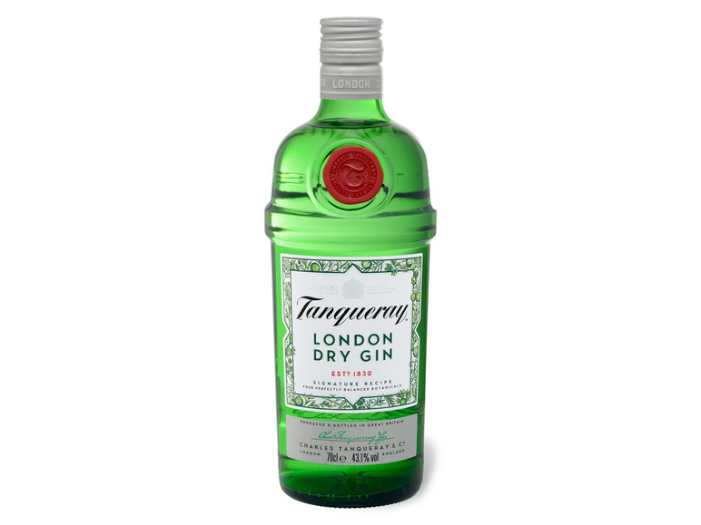 Dry Gin Tanqueray Vol London 43,1%