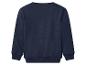 Dunkelblaues Kinder-Sweatshirt, Rückansicht