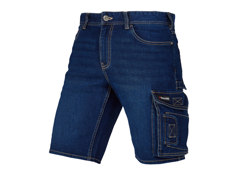 Gehe zu Vollbildansicht: PARKSIDE® Herren Jeans-Arbeitsshorts, im 5-Pocket-Style - Bild 2