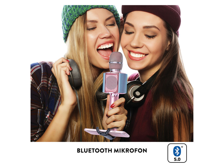 Gehe zu Vollbildansicht: Lenco Bluetooth-Karaoke-Mikrofon »BMC-180.2« - Bild 17