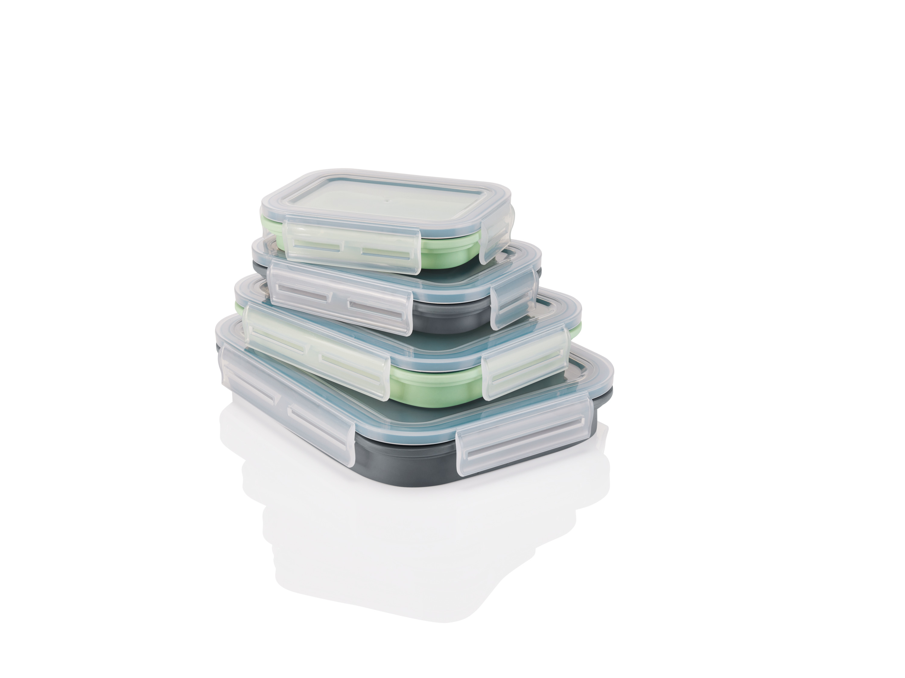 Thumbnail - SILVERCREST® Frischhaltedosen faltbar Silikon (Rechteck)