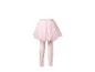 Rosa Mädchenleggings mit Tüllrock
