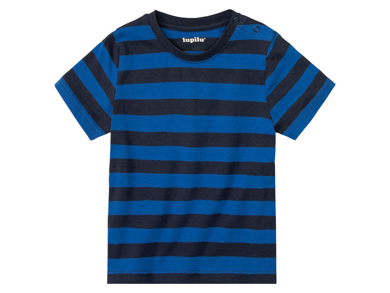 Gehe zu Vollbildansicht: lupilu® Kleinkinder Jungen T-Shirt, 2 Stück, weiche Single-Jersey-Qualität - Bild 20