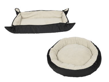 zoofari® - Hundebett, mit kuscheligem Plüsch 