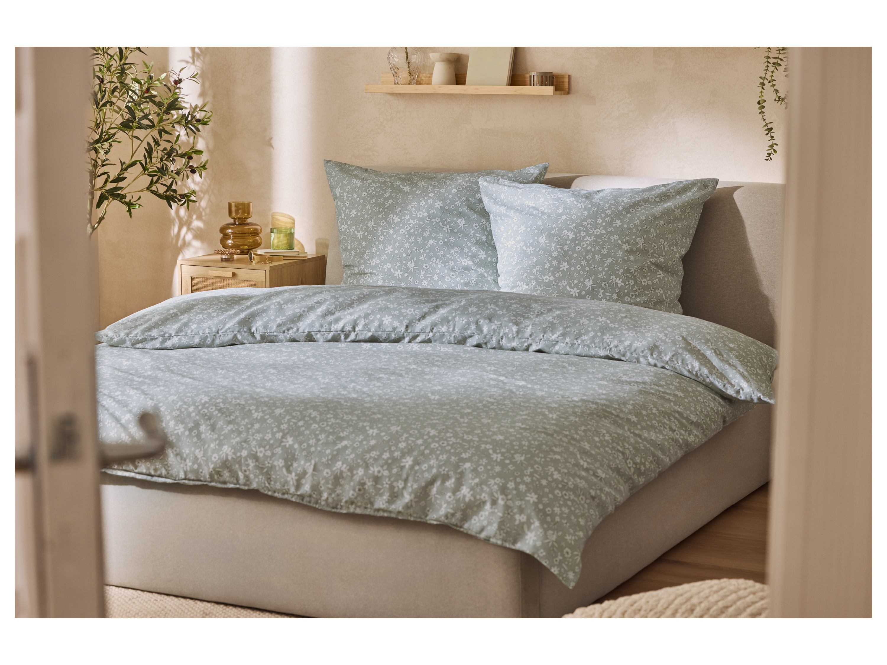 Thumbnail - LIVARNO® Renforcé-Bettwäsche (Mint)