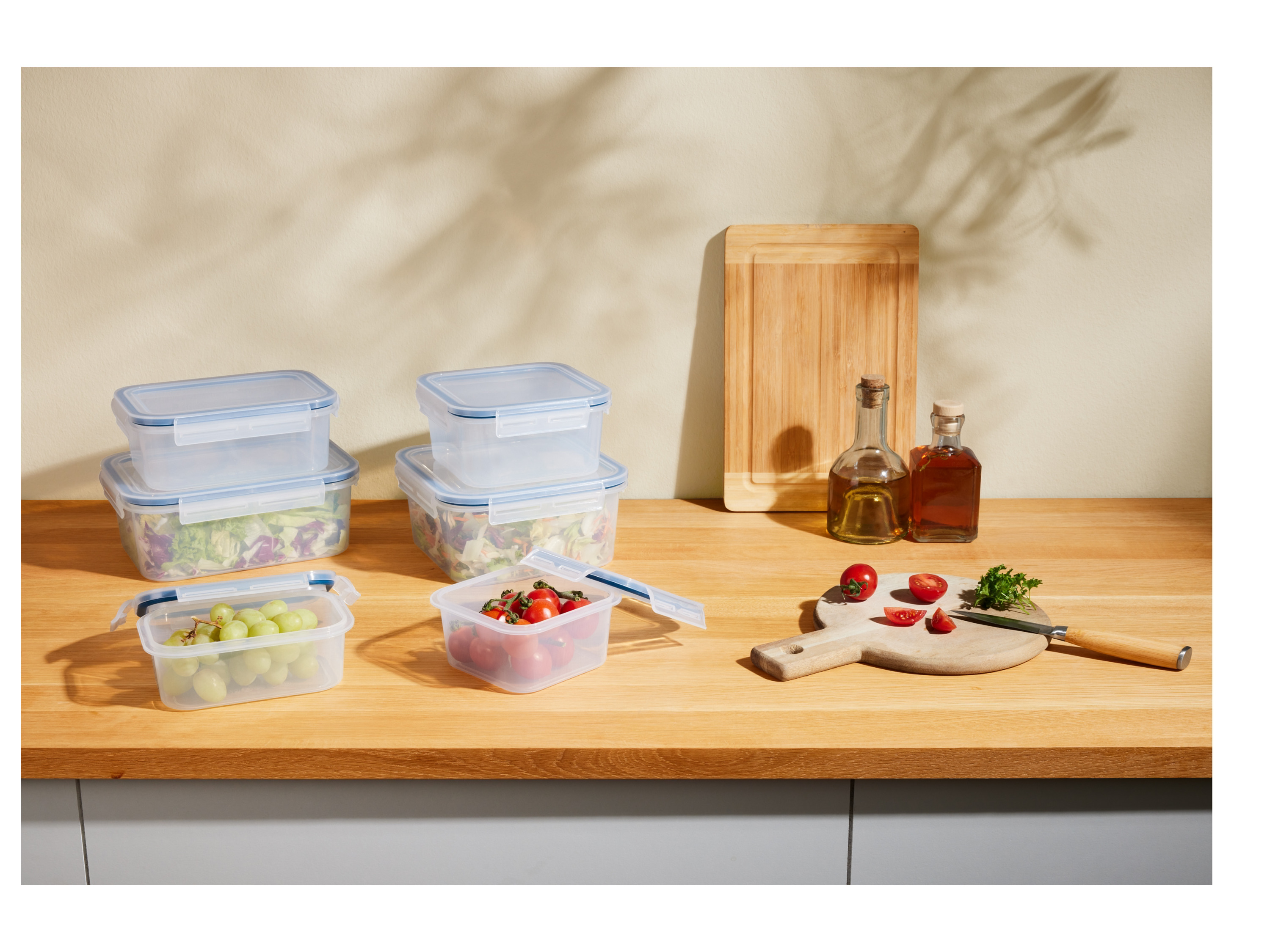 Thumbnail - SILVERCREST® Frischhaltedosen-Set, 6-teilig (quadratisch & rechteckig)