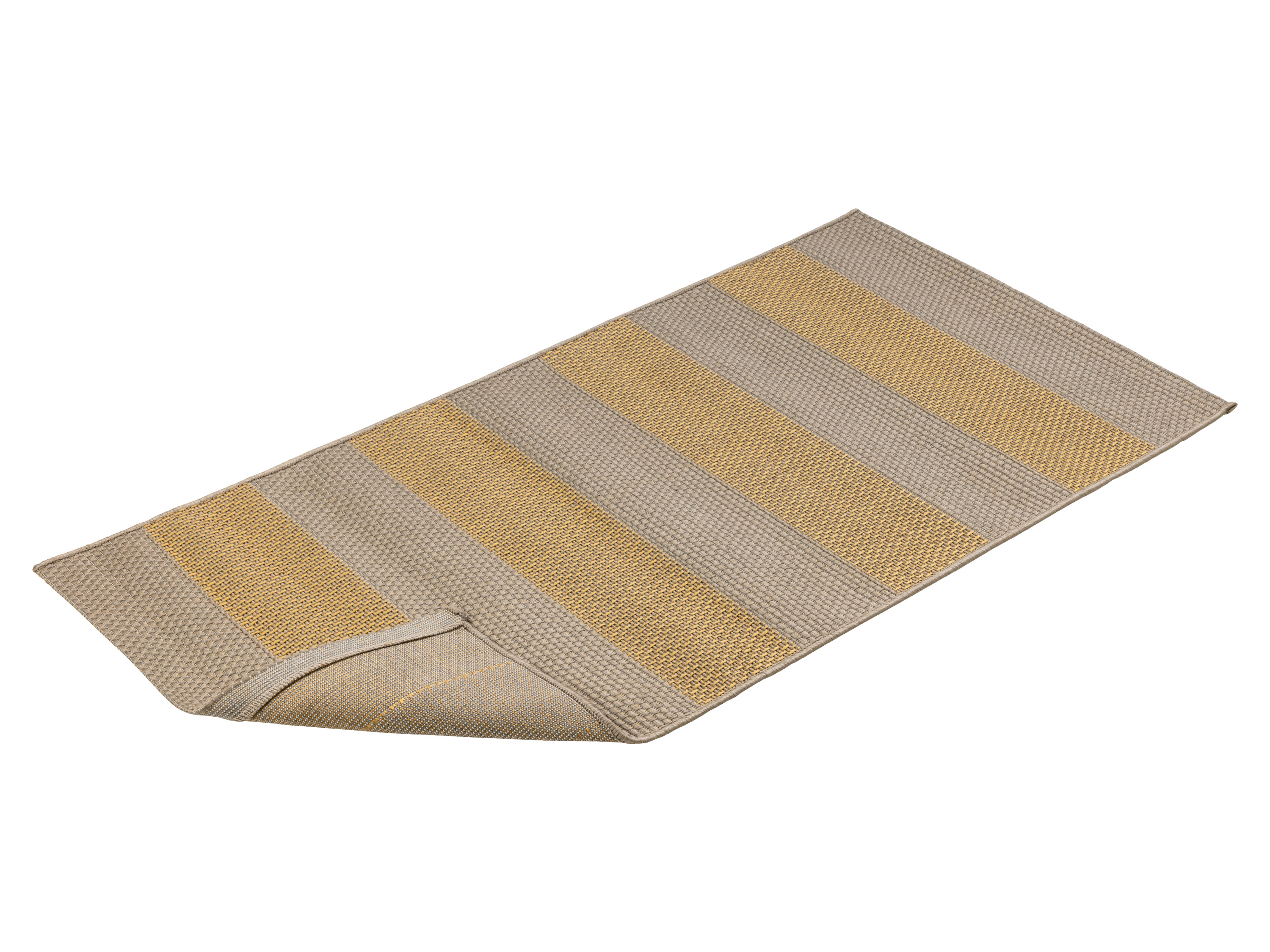 Thumbnail - LIVARNO home Outdoorteppich 80 x 150 cm (beige/gelb)