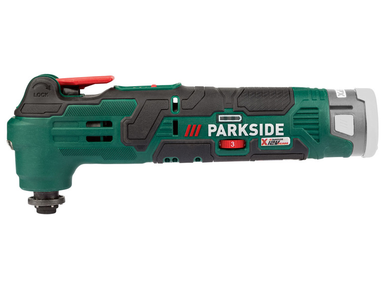 PARKSIDE® D4«, Akku-Multifunktionswerkzeug und Ladegerät 12 ohne »PAMFW Akku V 12