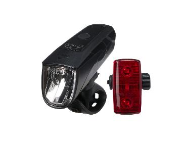 CRIVIT LED-Fahrradleuchten-Set, 2-teilig