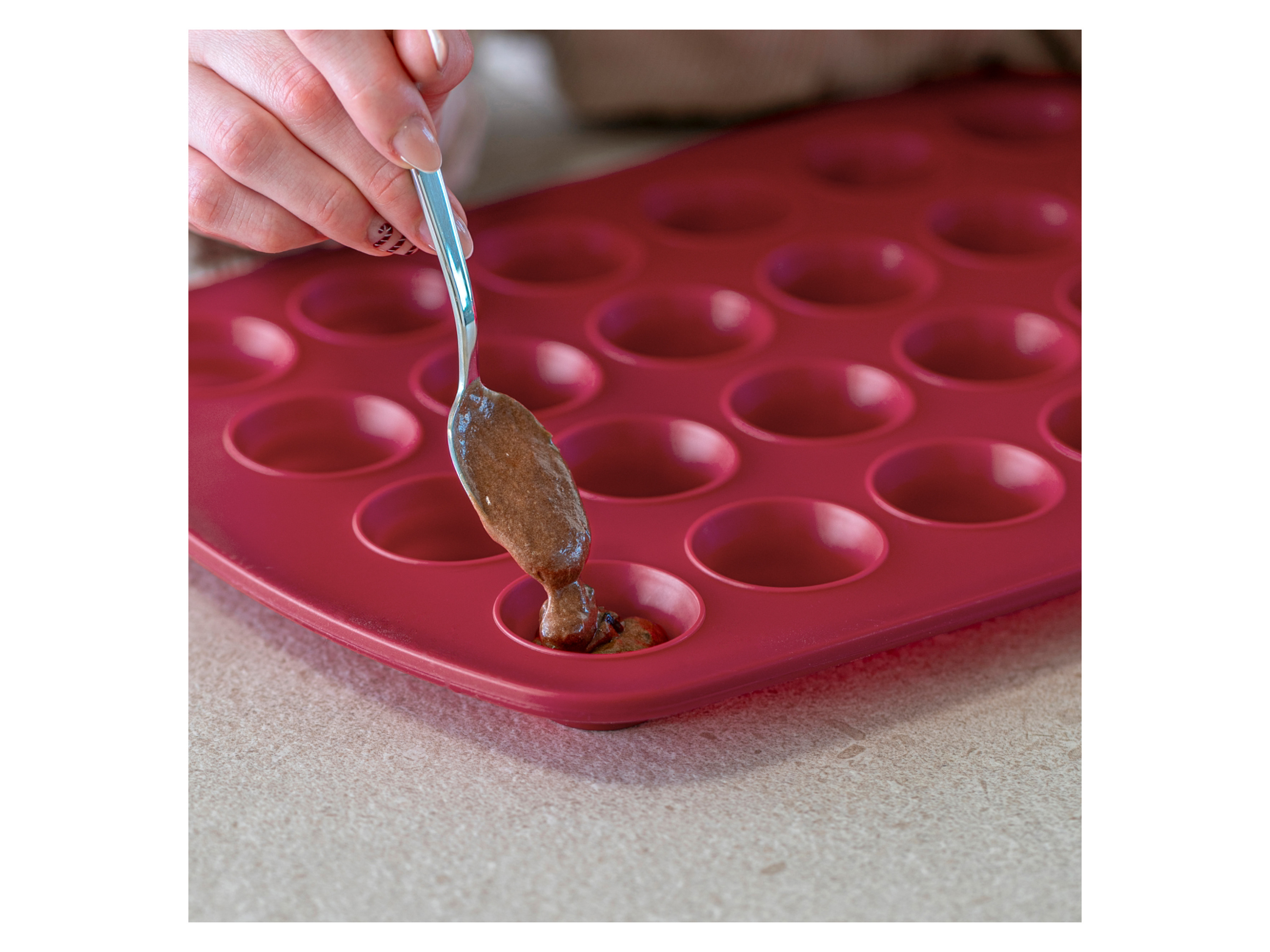 Thumbnail - Coox Muffinform, 24 Stück (Rot)