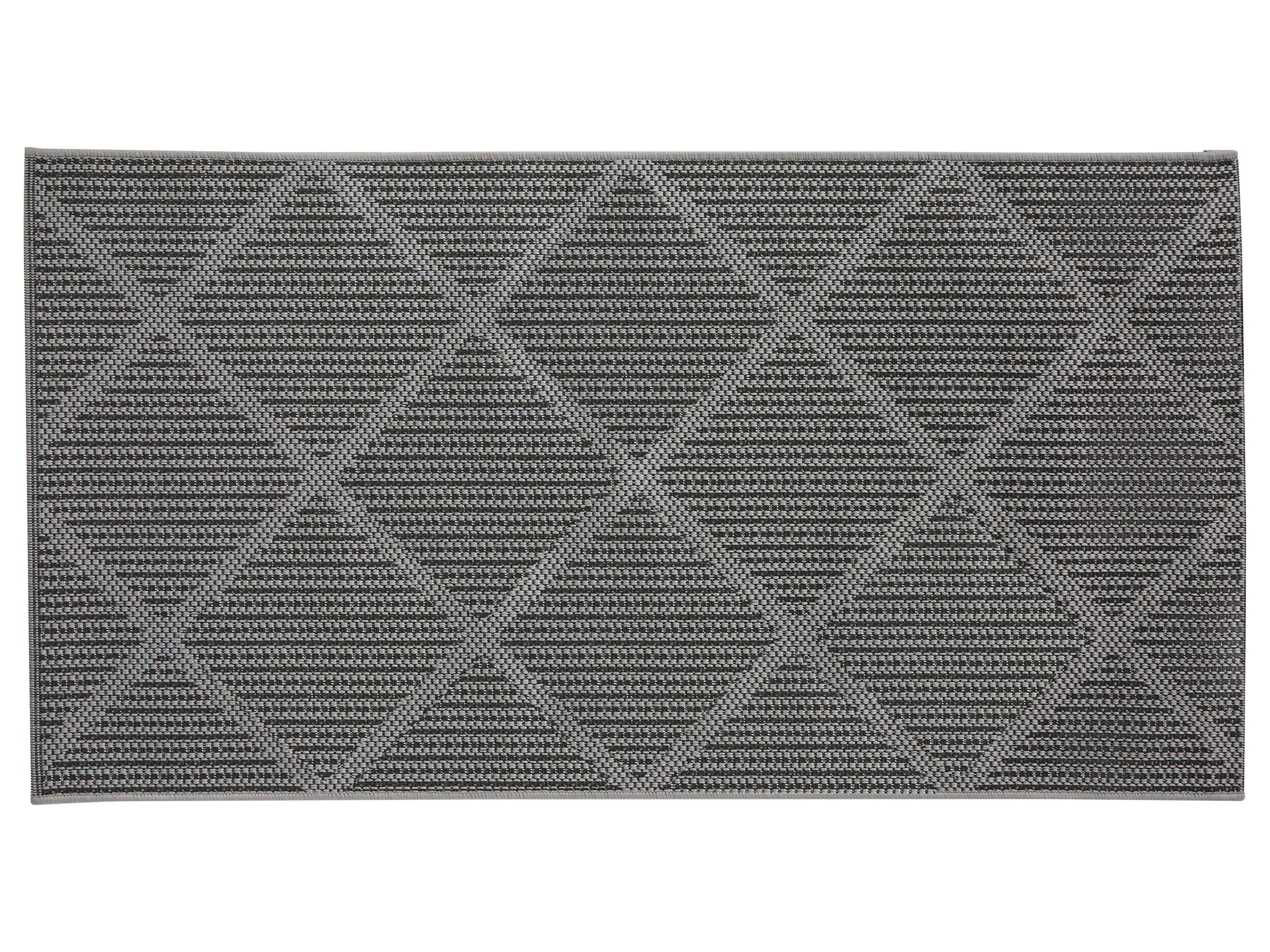 Thumbnail - LIVARNO® Teppich flachgewebt In/ Outdoor, 80 x 150 cm (Anthrazit)