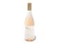 Eine Flasche Roséwein mit einem Etikett mit der Aufschrift „River Terrace Reserve“ und einem Wellenmuster.