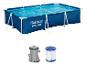 Bestway Steel Pro Pool, Filter und Filterpatrone.