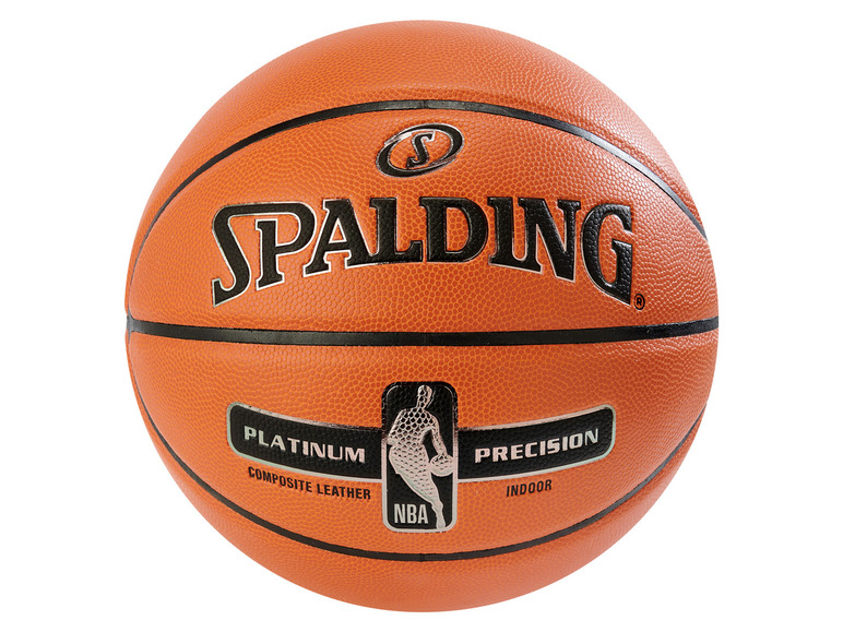 Gehe zu Vollbildansicht: Spalding NBA Basketball PLATINUM PRECISION - Bild 1