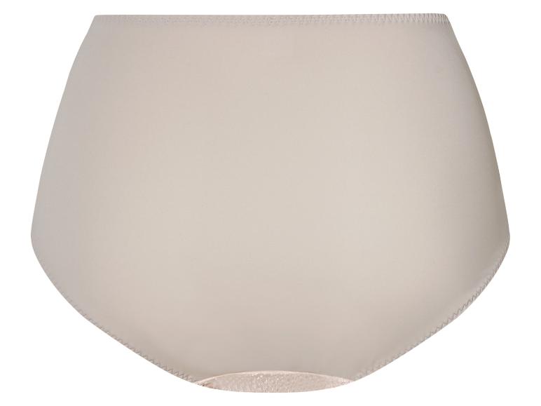 Beige Höschen, Rückansicht.