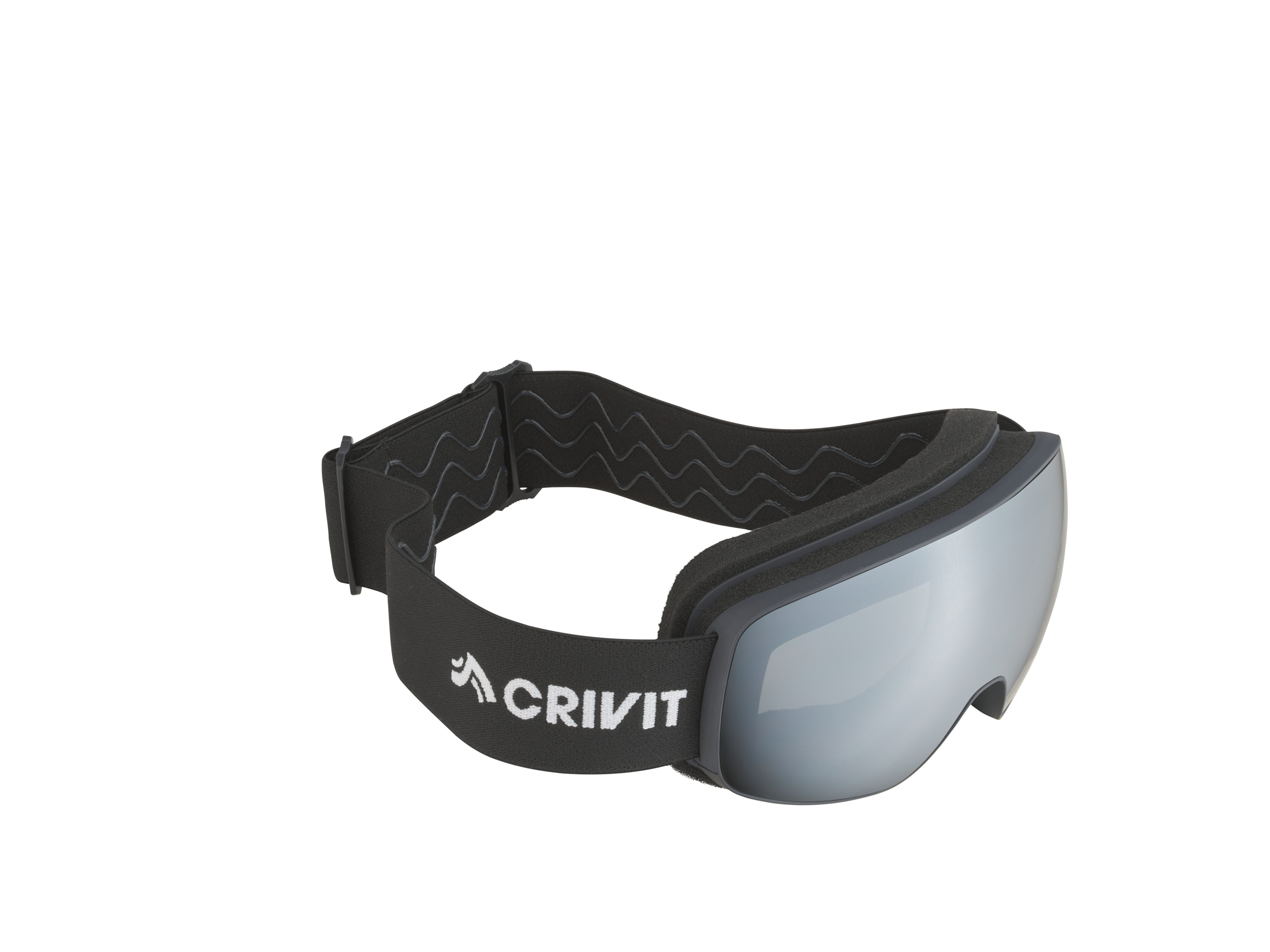 Thumbnail - CRIVIT Kinder Ski- und Snowboardbrille (Rahmenlos, Schwarz)
