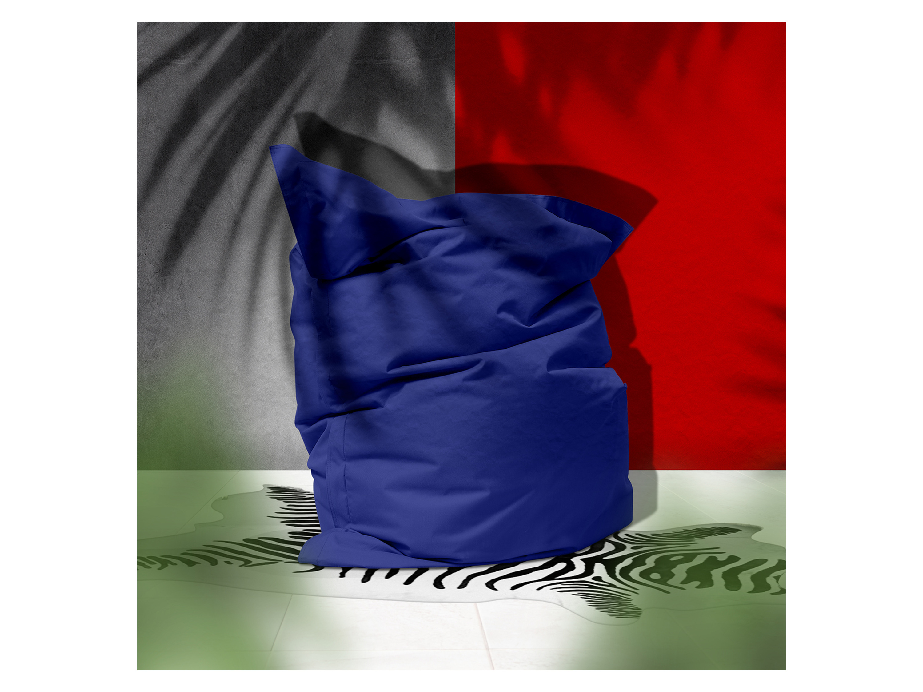 Thumbnail - Lumaland Sitzsack 380l (naviblau)