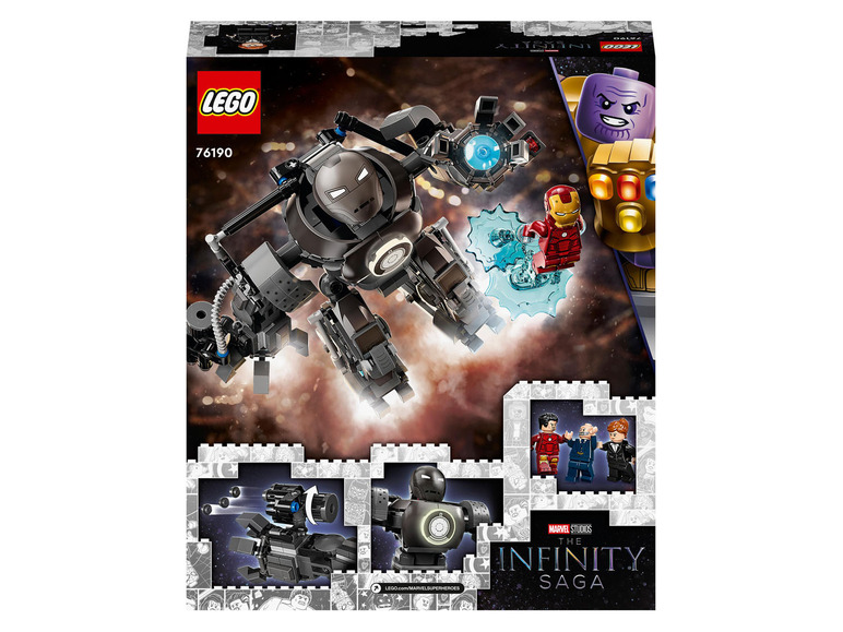 Gehe zu Vollbildansicht: LEGO® Marvel Super Heroes 76190 »Iron Man und das Chaos durch Iron Monger« - Bild 9