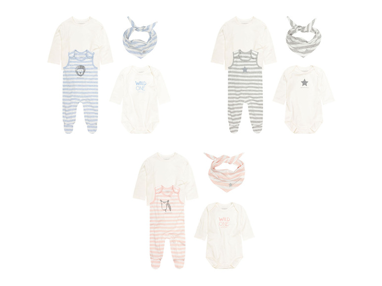 Gehe zu Vollbildansicht: bellybutton Baby New Born Geschenkset, 4 tlg. in einer Geschenkbox - Bild 1