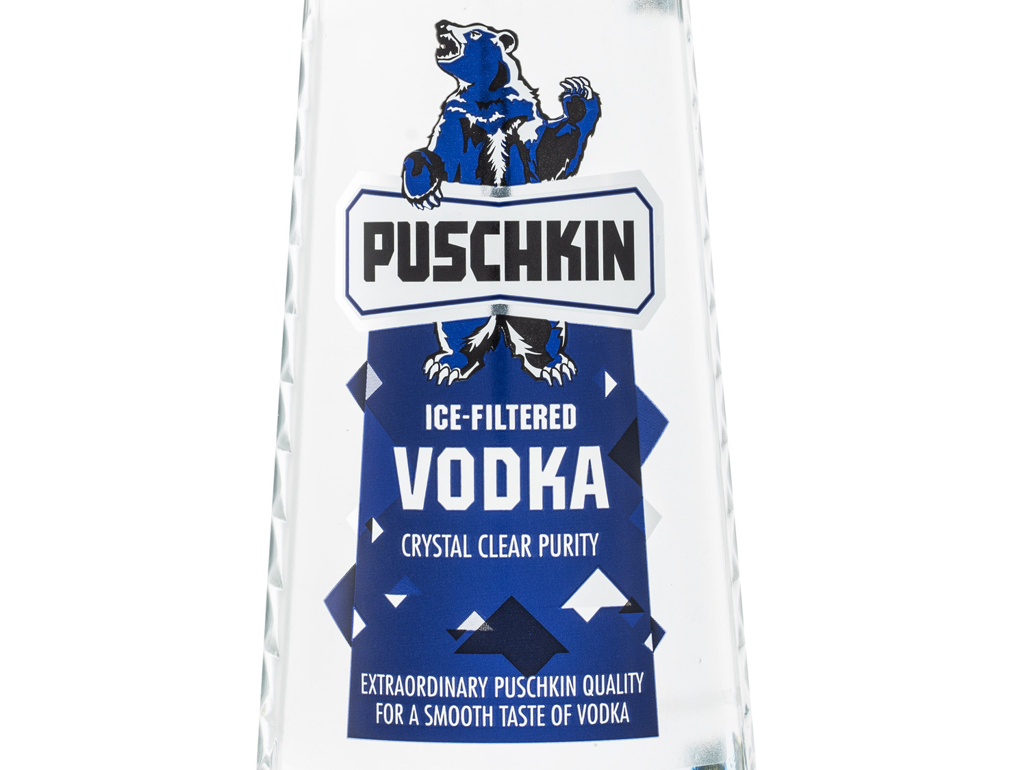 Puschkin LIDL Ice-Filtered 37,5% Vodka Vol |