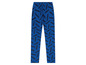 Blaue Leggings mit Sonic the Hedgehog-Print.