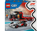 LEGO City Set mit F1-Display-Truck und F1-Rennwagen, 508 Teile, für Kinder ab 7 Jahren.