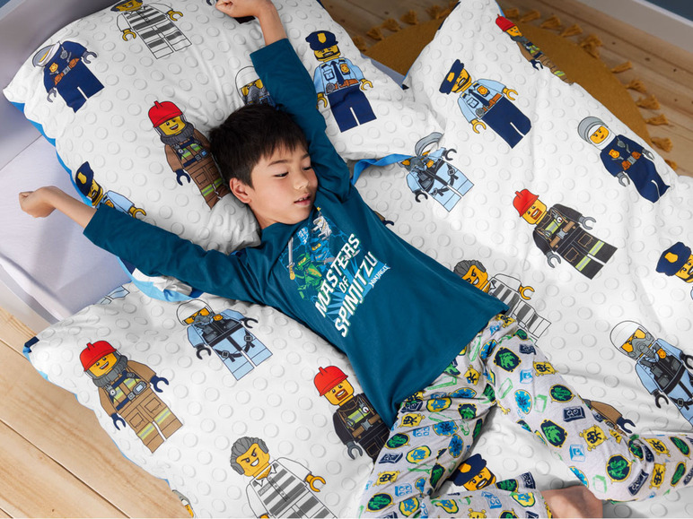 Gehe zu Vollbildansicht: LEGO Ninjago / City Kinder Bettwäsche, 135 x 200 cm - Bild 6