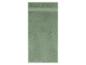 Grünes Handtuch mit strukturiertem Rand