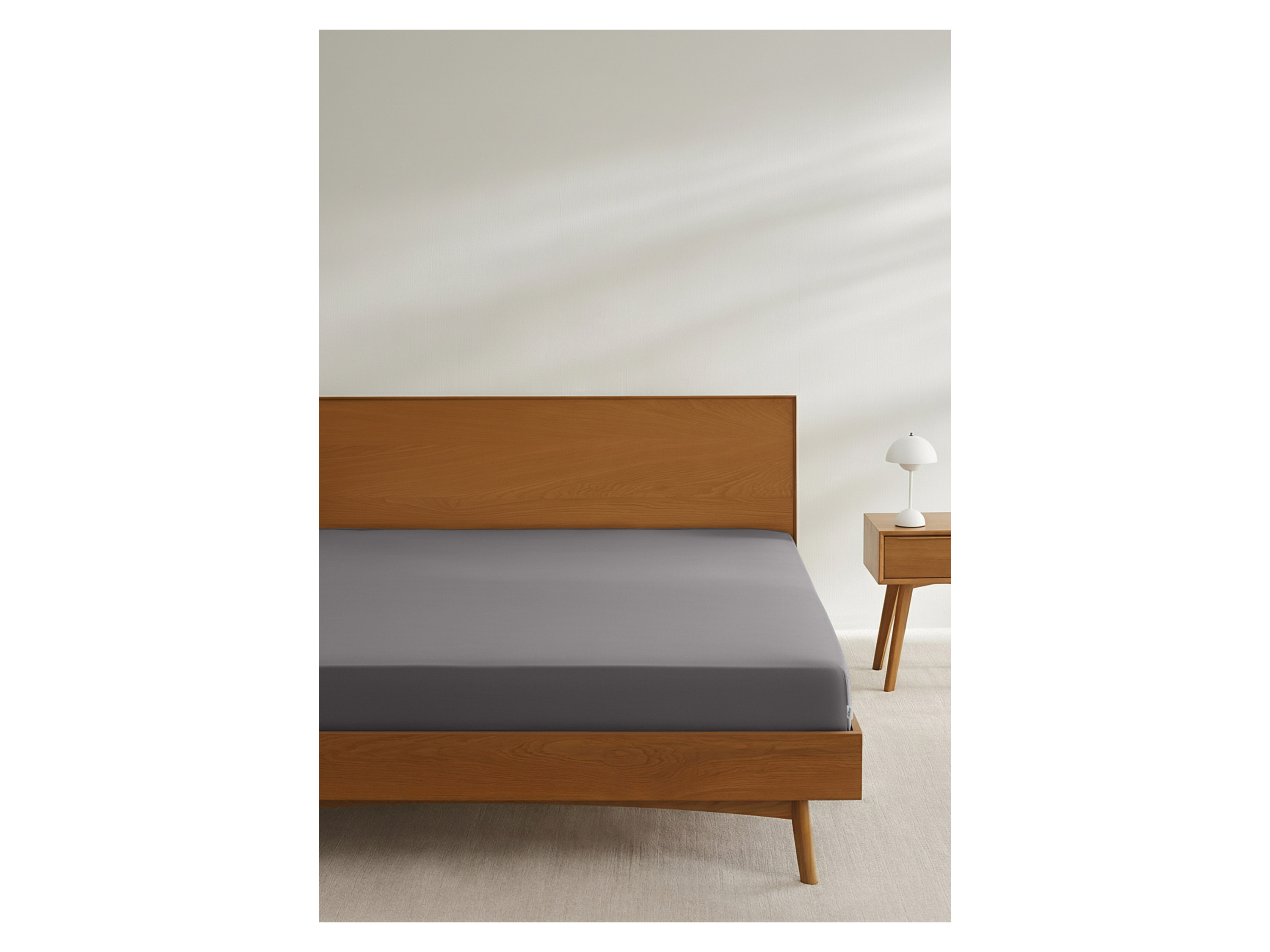 S.OLIVER Spannbettlaken Bi-Elastic Jersey 90-100x200cm (Grau) – Bild 2 von 2