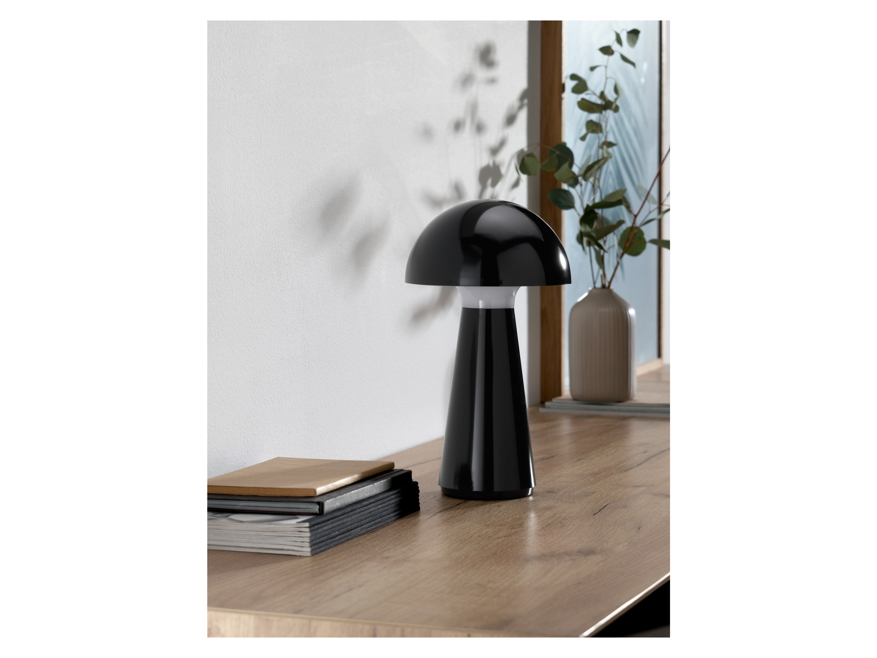 Thumbnail - LIVARNO home Tischleuchte Pilz Akku LED (Schwarz)