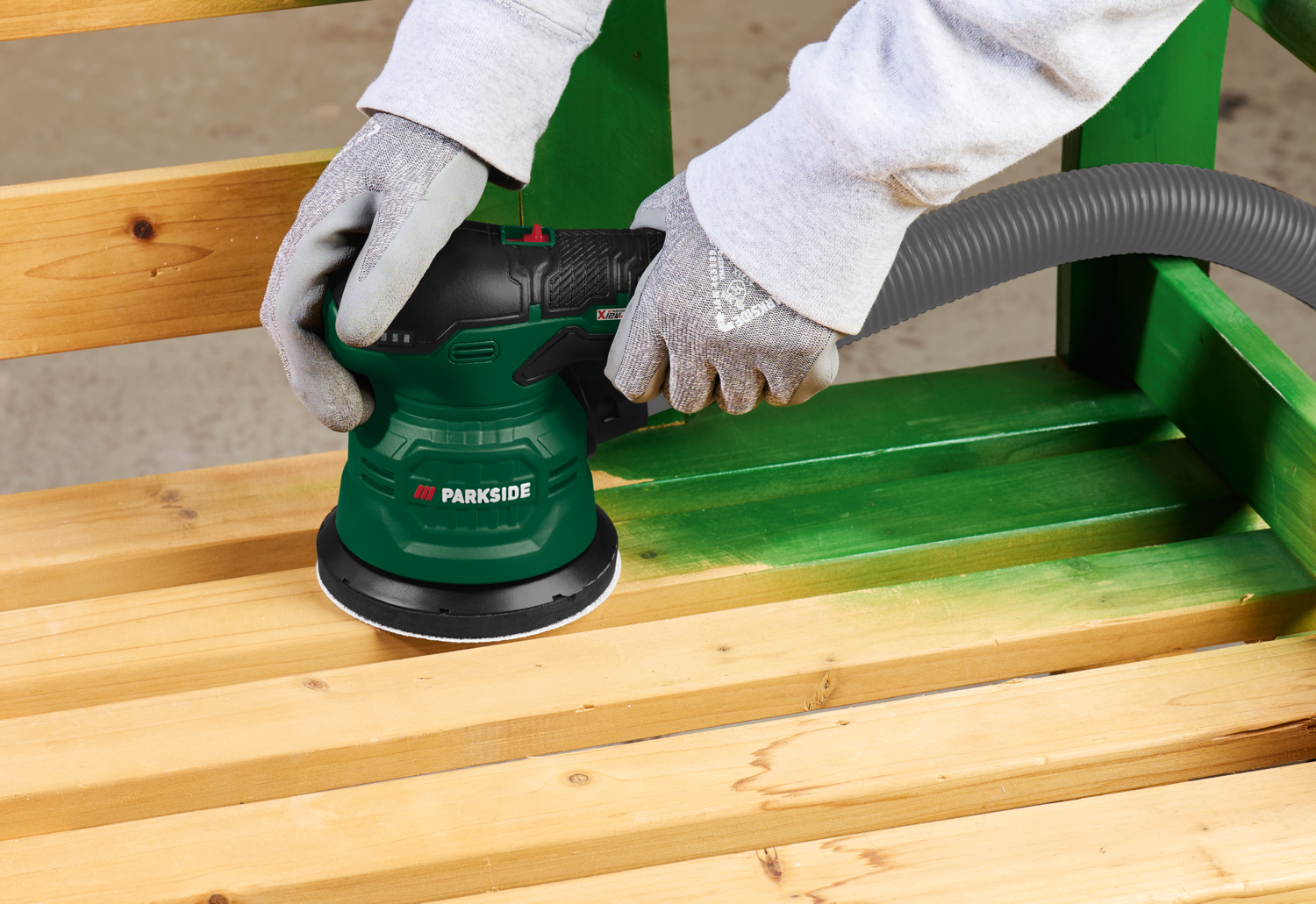 PARKSIDE® 12V Akku-Schleif- und Poliermaschine »PASP 12-Li A1« mit Akku – mit Ladegerät – Bild 3 von 4
