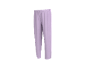 Lila Damen-Jogginghose mit elastischem Bund.