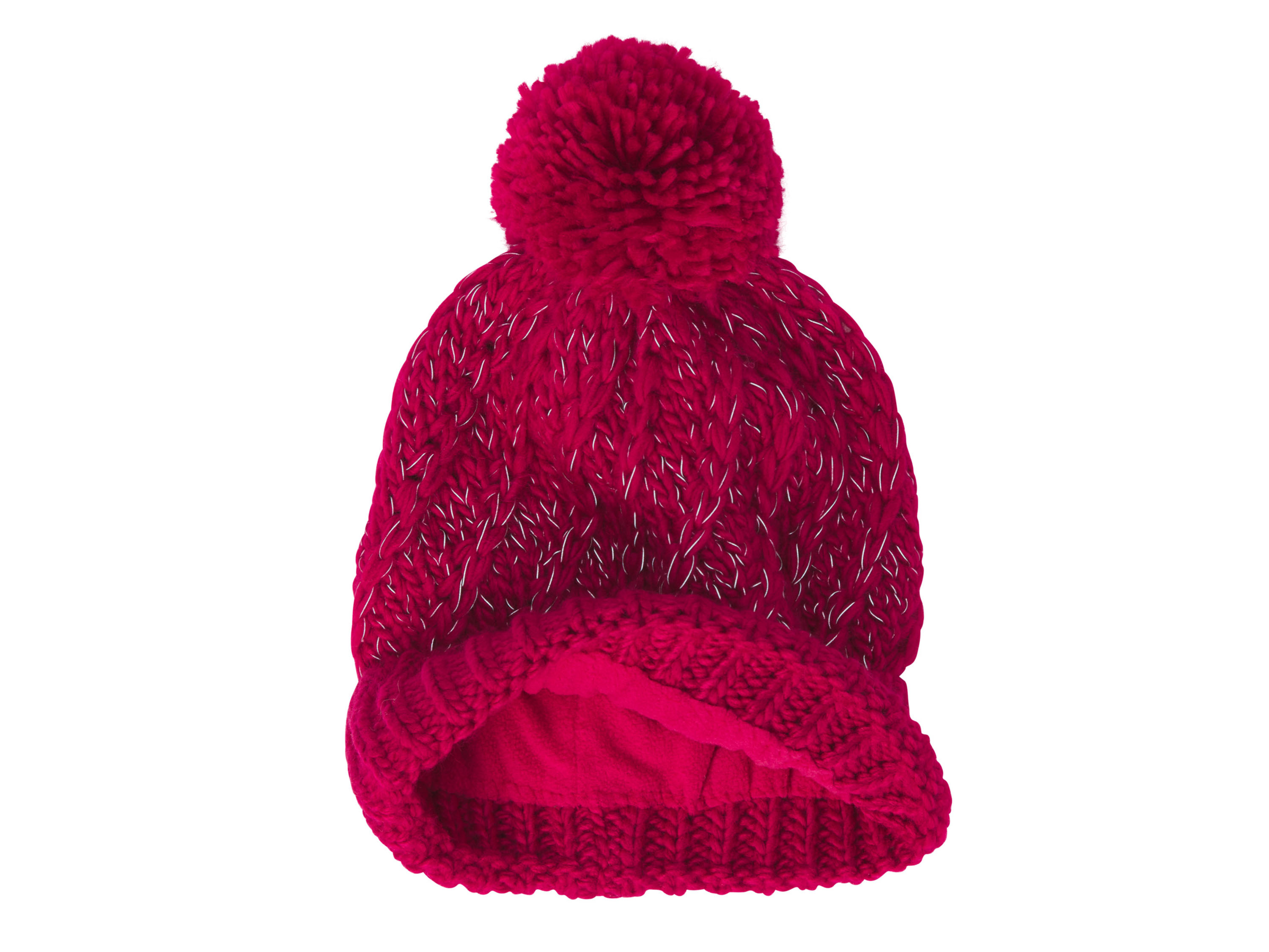 Thumbnail - CRIVIT Damen Herren Mütze Strick (pink)