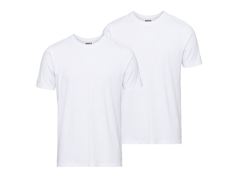 Gehe zu Vollbildansicht: MEXX Herren Unterhemden-T-Shirts, 2 Stück, Regular Fit - Bild 4