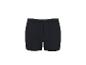 Schwarze Herren-Boxershorts mit weißem Streifen am Bund.