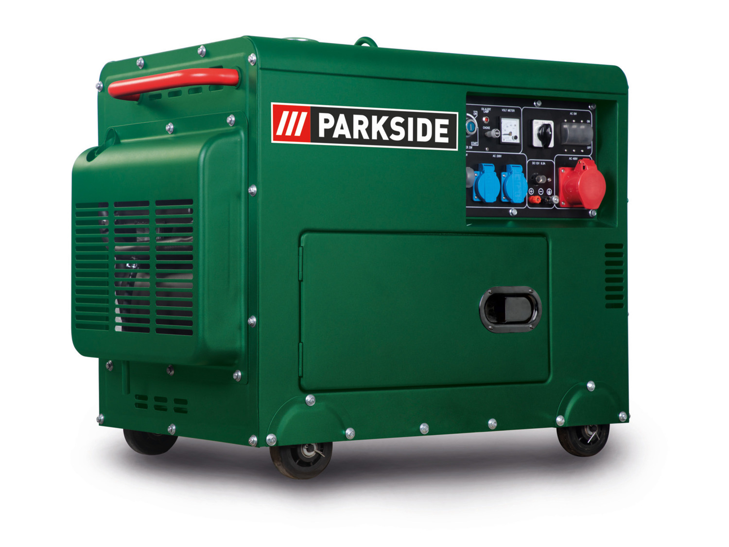 PARKSIDE® Diesel Stromerzeuger 5000 «PDSE 5000 A1», W,…