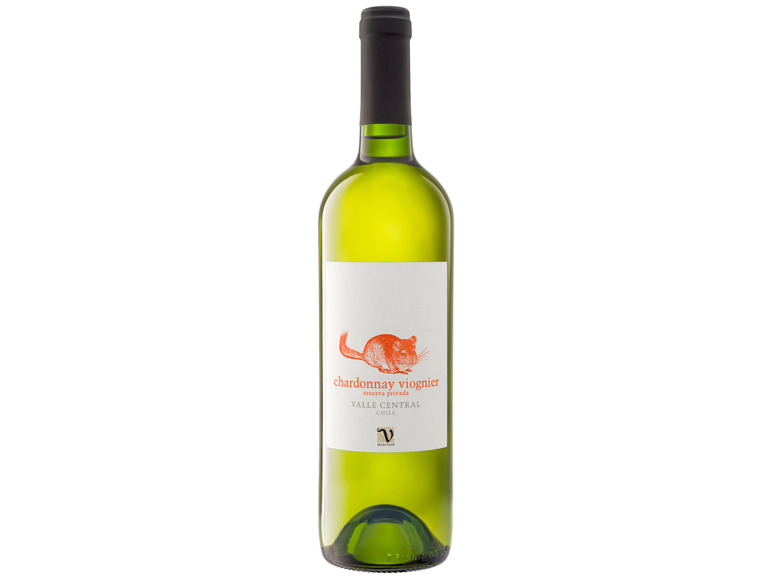 Gehe zu Vollbildansicht: VIAJERO Chardonnay-Viognier Reserva Privada Valle Central trocken, Weißwein 2021 - Bild 1