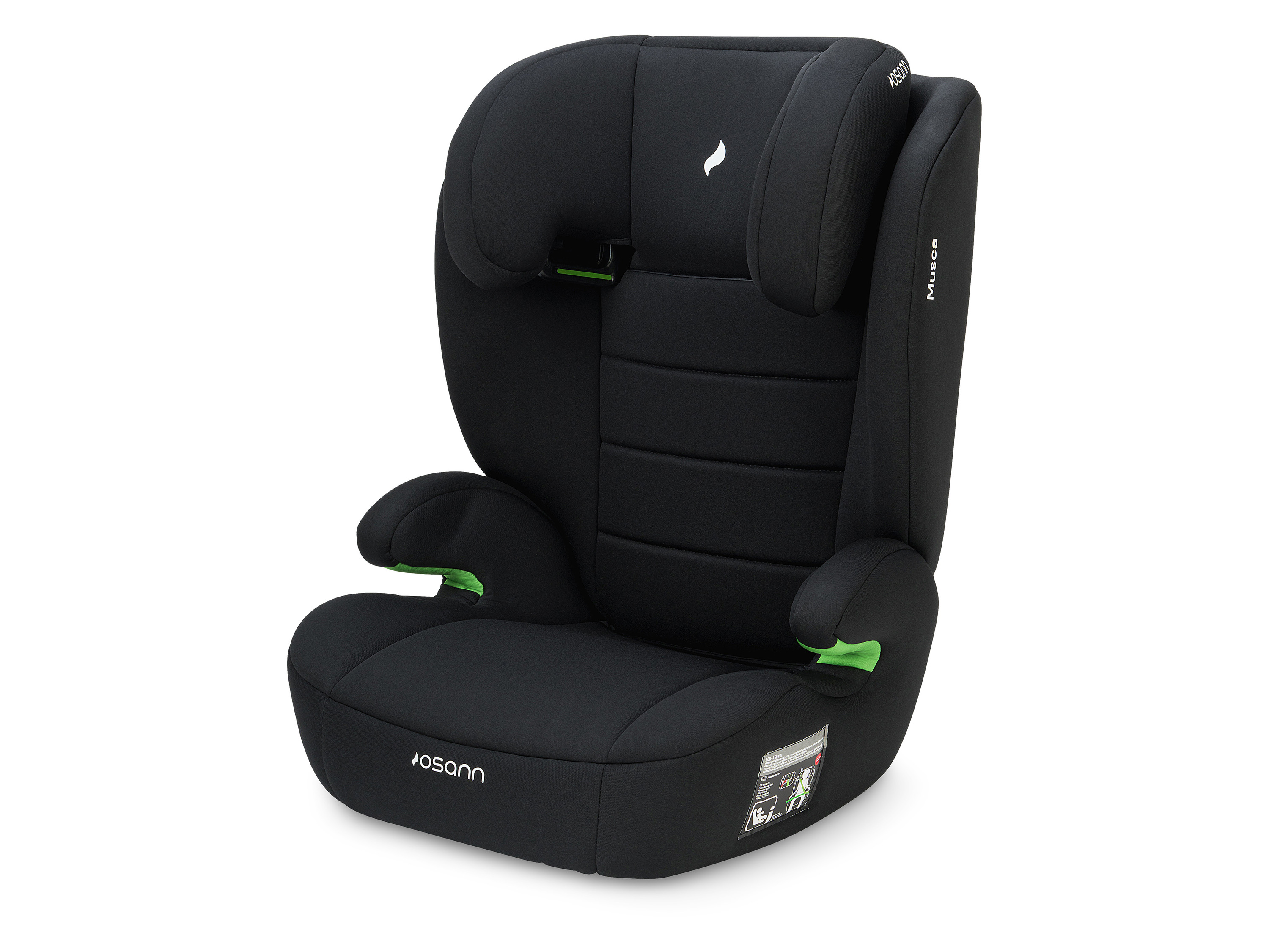 Osann Autokindersitz »Musca«, universeller Einbau (Black) | 04016428013849