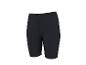 Schwarze Sporthose mit elastischem Bund und dezentem Logo