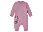 Ein rosa Baby-Strampler mit Bambi-Motiv.