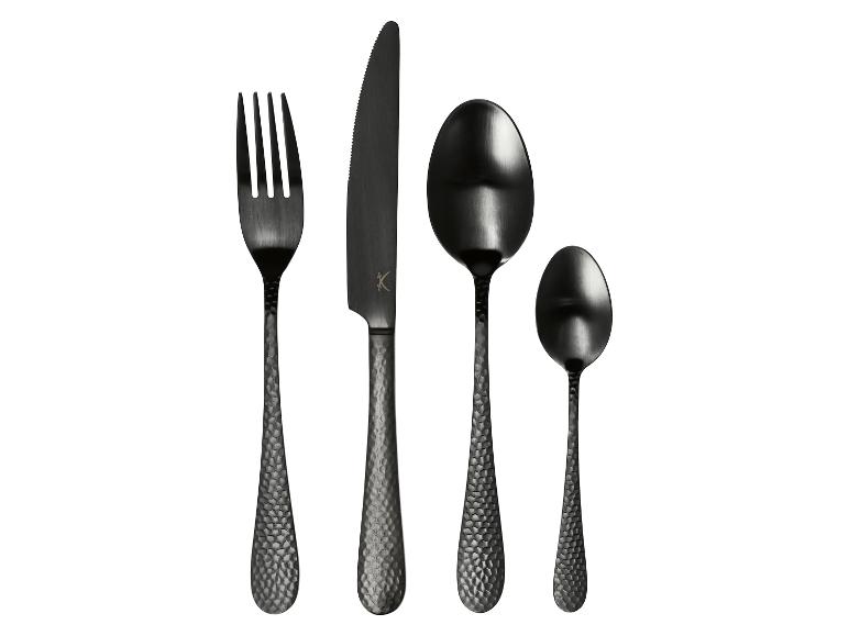 Edelstahl-Besteck-Set matt, 16-teilig