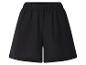 Schwarze Shorts mit elastischem Bund
